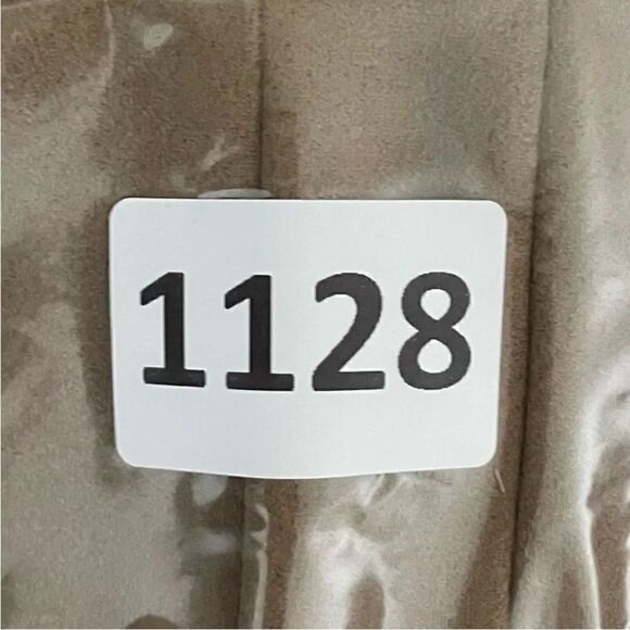 ZARA Faux Suede Legging
Trouser Medium Camel Brown Seamed Ankle-Zip SZ M #1128 - Picture 11 of 13